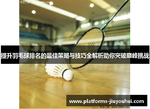 提升羽毛球排名的最佳策略与技巧全解析助你突破巅峰挑战